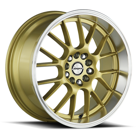 SHIFT H28 CRANK 18X8.5 30MM 5X114.3/5X120 GOLD POLISHED LIP | H28850130GP