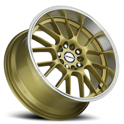 SHIFT H28 CRANK 18X8.5 30MM 5X114.3/5X120 GOLD POLISHED LIP | H28850130GP