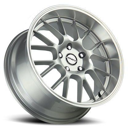 SHIFT H28 CRANK 18X8.5 30MM 5X114.3/5X120 SILVER POLISHED LIP | H28850130SP
