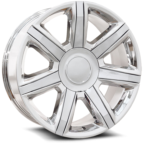 O.E. REVOLUTION D-05 24X10 31 6X139.7 CHROME