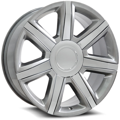 O.E. REVOLUTION D-05 22X9 31 6X139.7 FULL SILVER