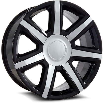 O.E. REVOLUTION D-05 22X9 31 6X139.7 GLOSS BLACK