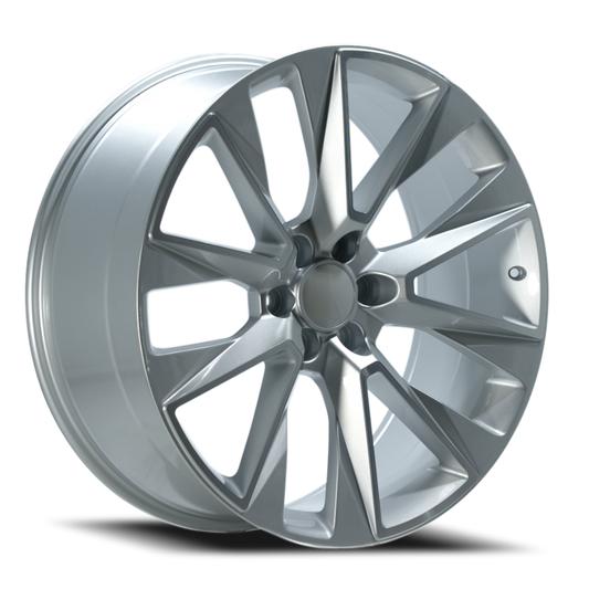 O.E. REVOLUTION D-35 26X10 31 6X139.7 SILVER & MACHINED