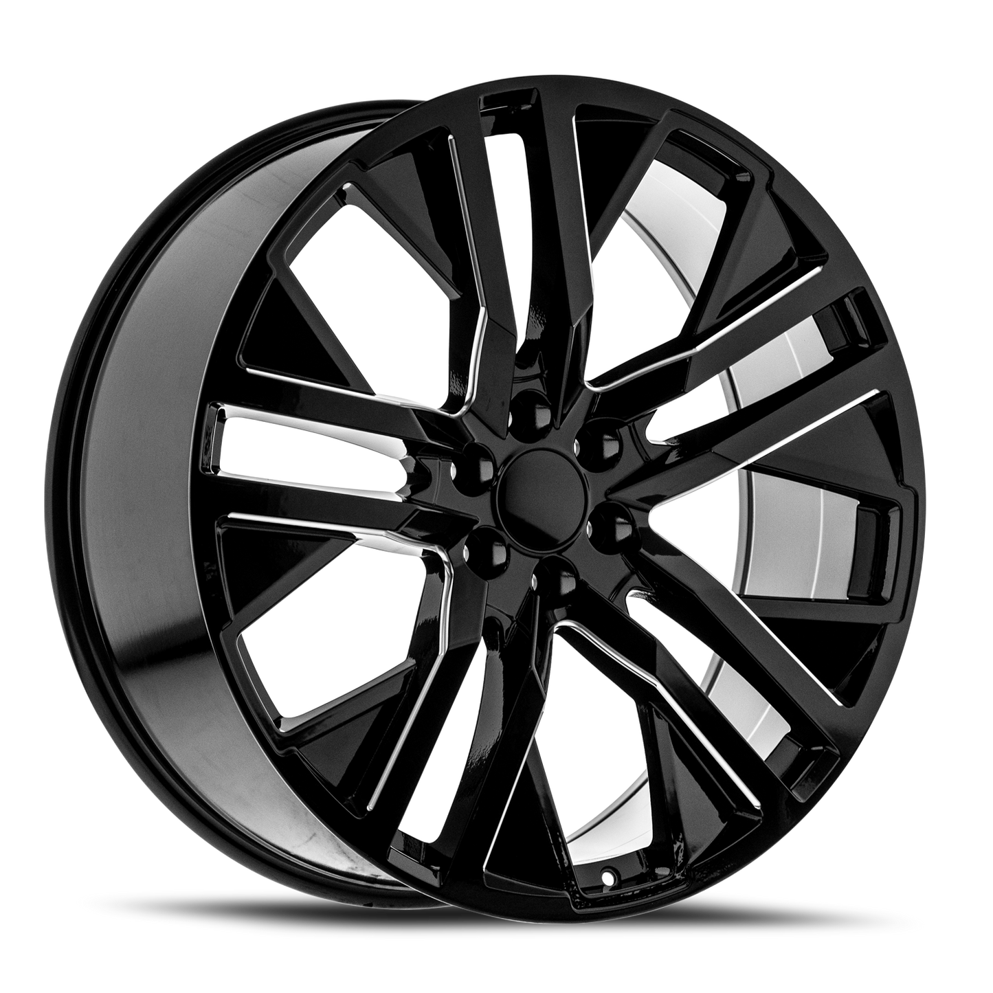 O.E. REVOLUTION D-36 26X10 31 6X139.7 GLOSS BLACK & MILLED