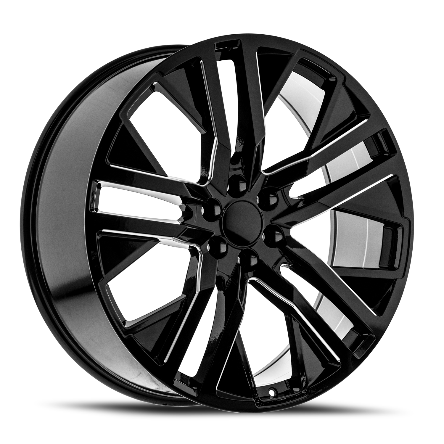 O.E. REVOLUTION D-36 26X10 31 6X139.7 GLOSS BLACK & MILLED