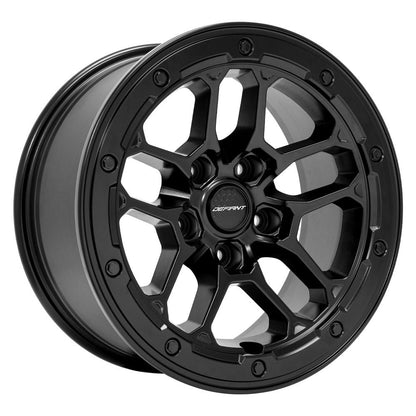 DEFIANT DF01 17x8 5x5" +12et in Matte Black