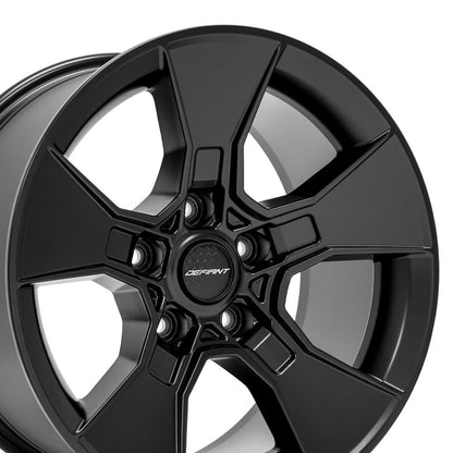 DEFIANT DF02 17x8.5 5x5" +12et in Matte Black
