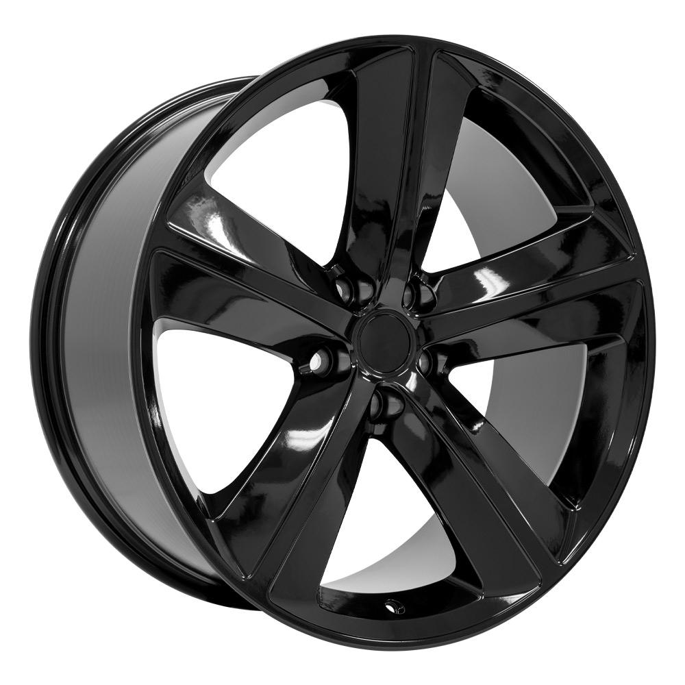 20" Replica Wheel DG05 Fits Dodge Charger SRT 20x9 Black Wheel