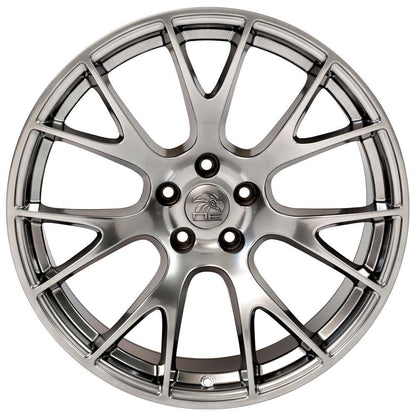 20" Replica Wheel DG15 Fits Dodge Hellcat 20x10 Hyper Wheel