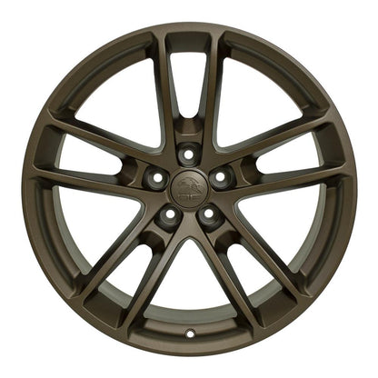 20" Replica Wheel DG23 Fits Dodge Challenger 20x9 Bronze Wheel