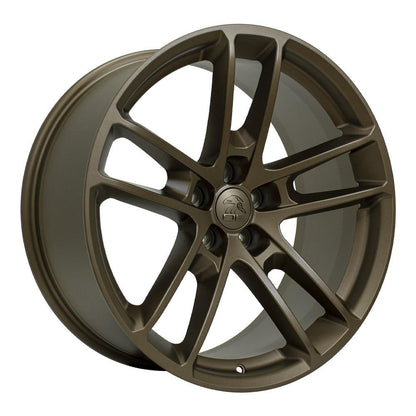 20" Replica Wheel DG23 Fits Dodge Challenger 20x9 Bronze Wheel