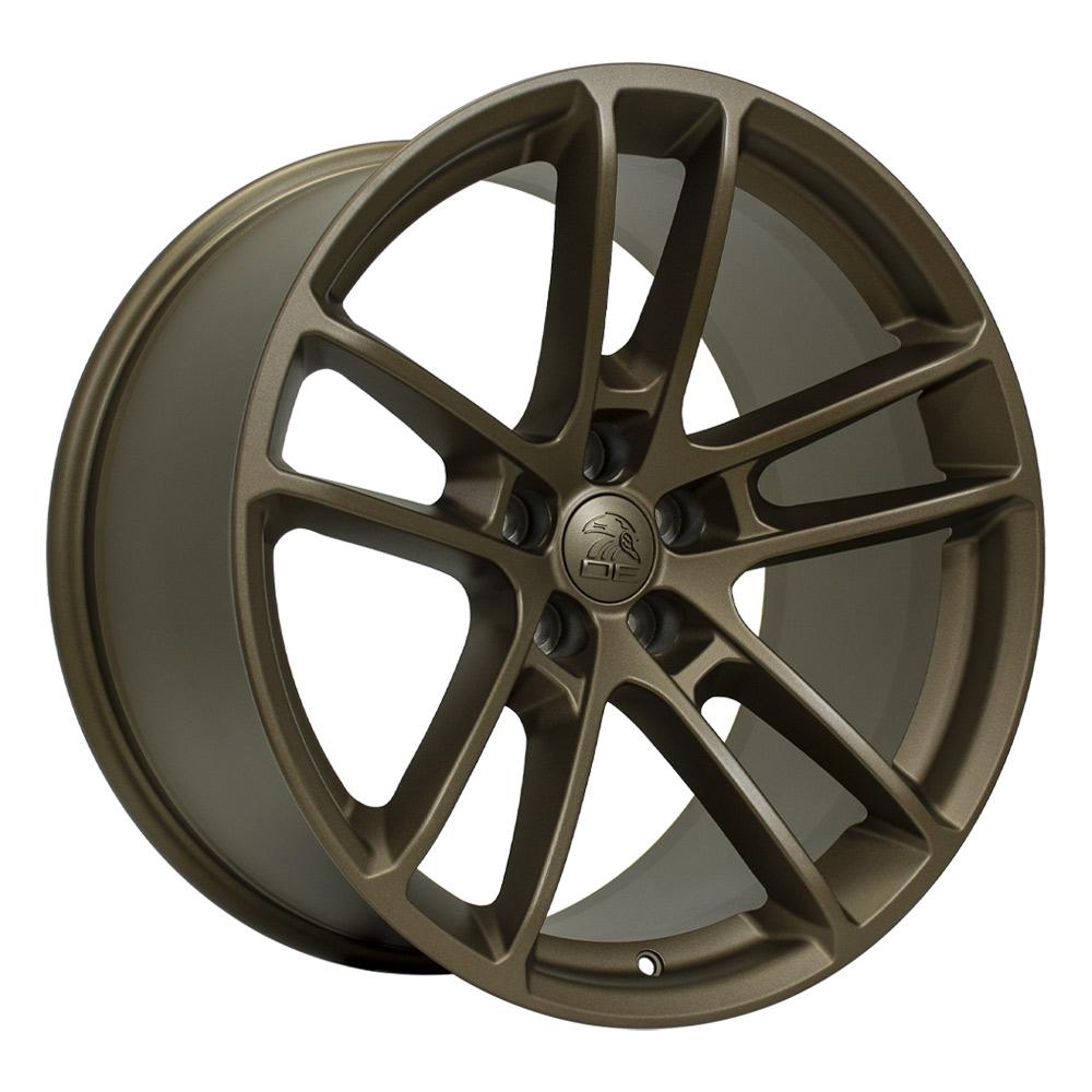 20" Replica Wheel DG23 Fits Dodge Challenger 20x10 Bronze Wheel