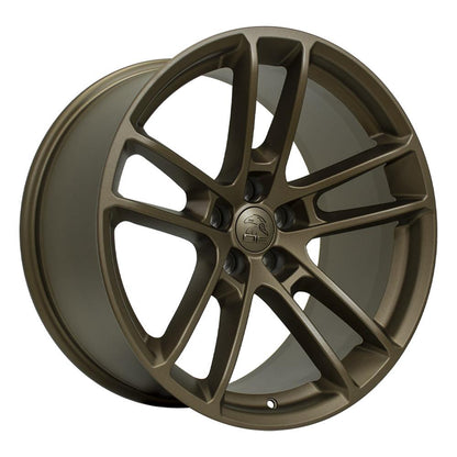 20" Replica Wheel DG23 Fits Dodge Challenger 20x10 Bronze Wheel