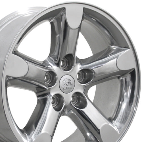 20" Replica Wheel DG56 Fits Dodge RAM 20x9 Polished Wheel
