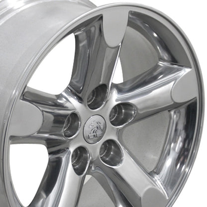 20" Replica Wheel DG56 Fits Dodge RAM 20x9 Polished Wheel