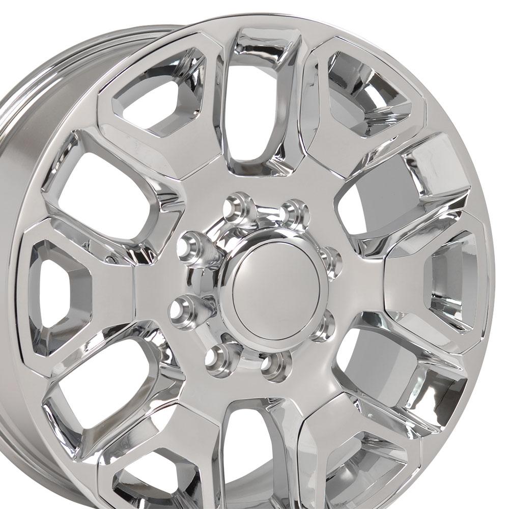 20" Replica Wheel DG66 Fits Dodge RAM 25003500 20x8 Chrome Wheel