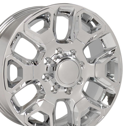 20" Replica Wheel DG66 Fits Dodge RAM 25003500 20x8 Chrome Wheel