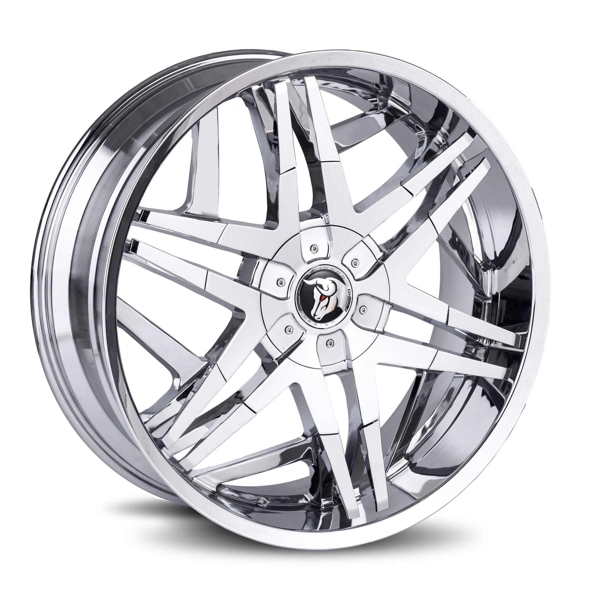 DIABLO TURBINE 24x10 Blank 35mm Chrome TURB-241BLNK3578
