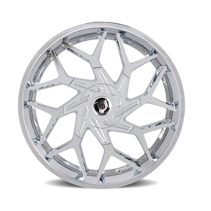 DIABLO MAGNEETO 26x10 Blank 30mm Chrome MAG-261BLNK3078