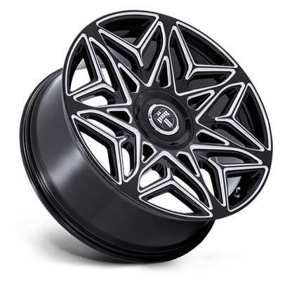 DUB 1PC DC274 ANOMALY 22X9 15 5X115/5X120 GLOSS BLACK MILLED