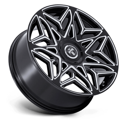DUB 1PC DC274 ANOMALY 24X9 38 5X115/5X120 GLOSS BLACK MILLED