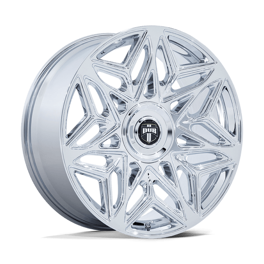 DUB 1PC DC274 ANOMALY 24x9 15 Blank CHROME