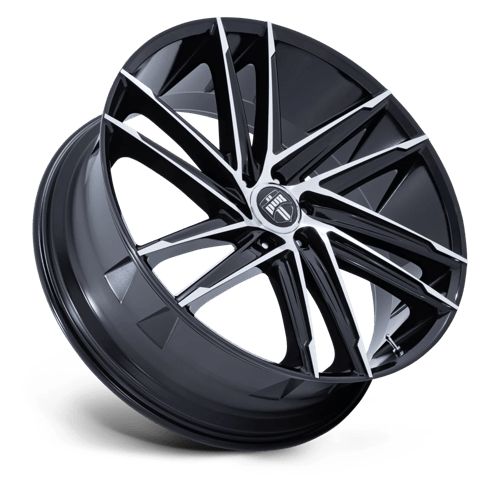 DUB 1PC DC275 BLAZE 26X10 25 6X139.7 GLOSS BLACK W/ MACHINED FACE