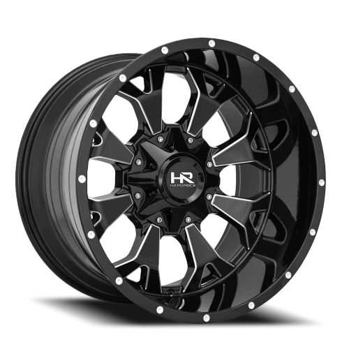Hardrock Offroad Devastator H711 - 22x10 -25mm 6x135/6x139.7 Gloss Wheel | H711-221037125GBM