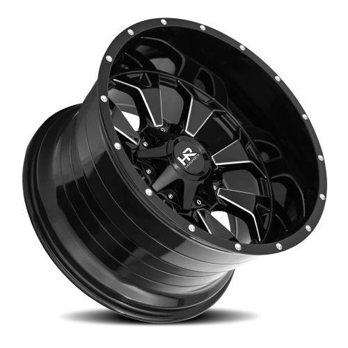 Hardrock Offroad Devastator H711 - 22x10 -25mm 6x135/6x139.7 Gloss Wheel | H711-221037125GBM