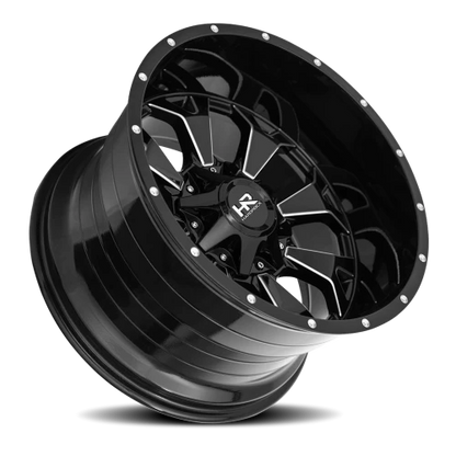 Hardrock Offroad Devastator H711 - 22x10 -25mm 6x135/6x139.7 Gloss Wheel | H711-221037125GBM