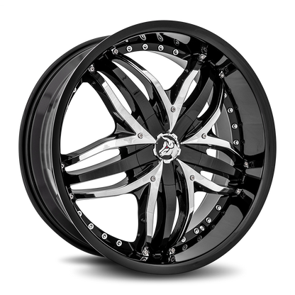 DIABLO Angel 20x8.5 Blank 20mm Gloss Black ANG-208BLNK2073B