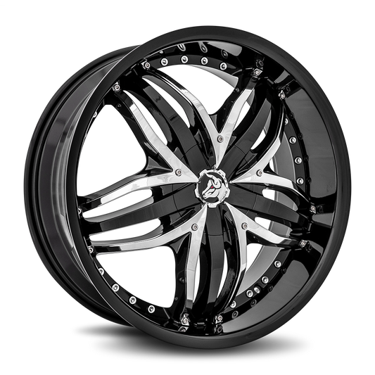 DIABLO Angel 20x8.5 Blank 20mm Gloss Black ANG-208BLNK2073B