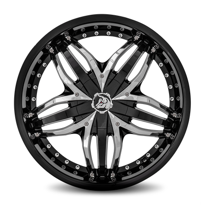 DIABLO Angel 20x8.5 Blank 20mm Gloss Black ANG-208BLNK2073B
