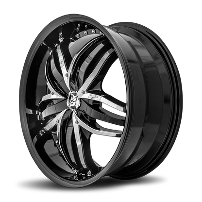 DIABLO Angel 20x8.5 Blank 20mm Gloss Black ANG-208BLNK2073B