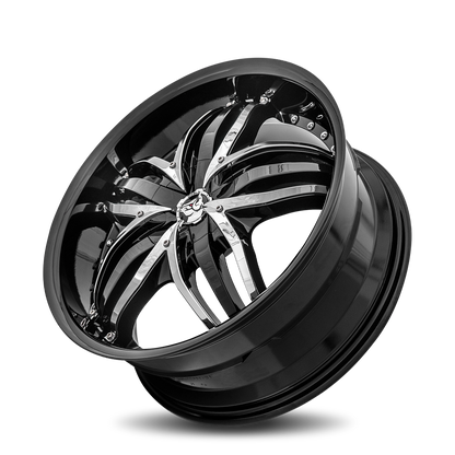 DIABLO Angel 20x8.5 Blank 20mm Gloss Black ANG-208BLNK2073B