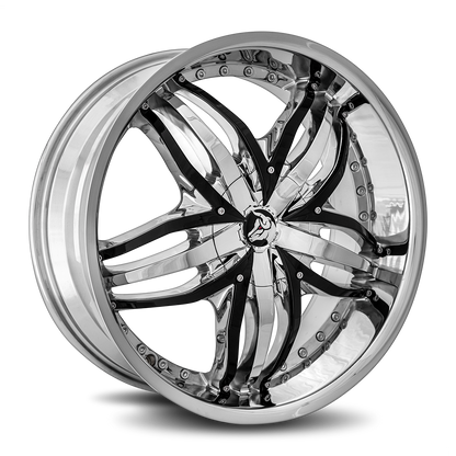 DIABLO Angel 20x8.5 Blank 20mm Chrome ANG-208BLNK2073