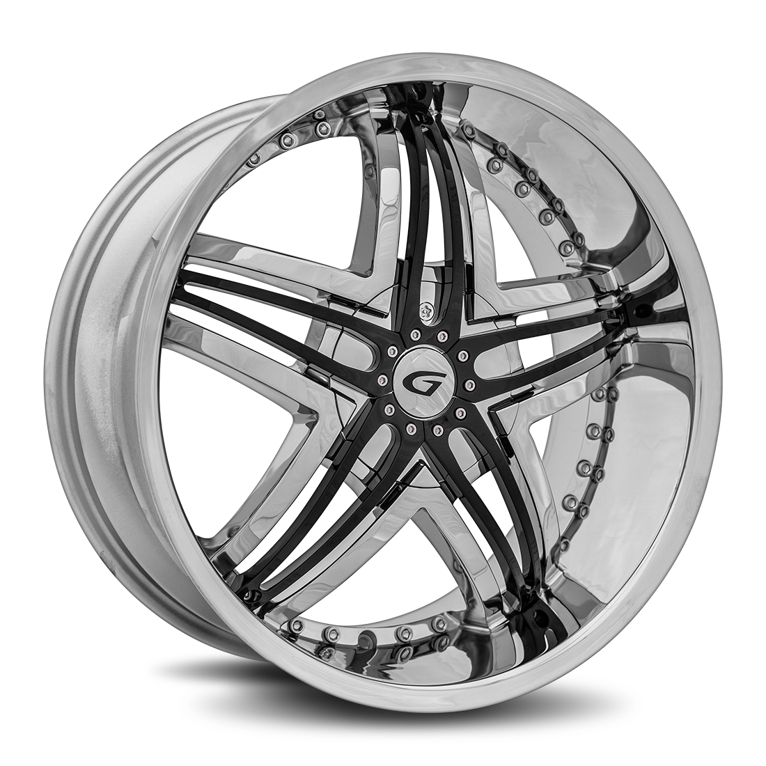 GIANNA Blitz 22x8.5 Blank 18mm Chrome G1-228BLNK1873