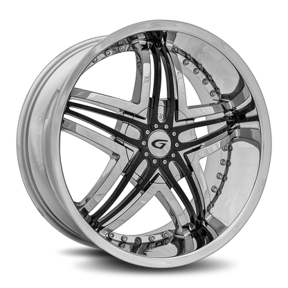 GIANNA Blitz 22x8.5 Blank 18mm Chrome G1-228BLNK1873
