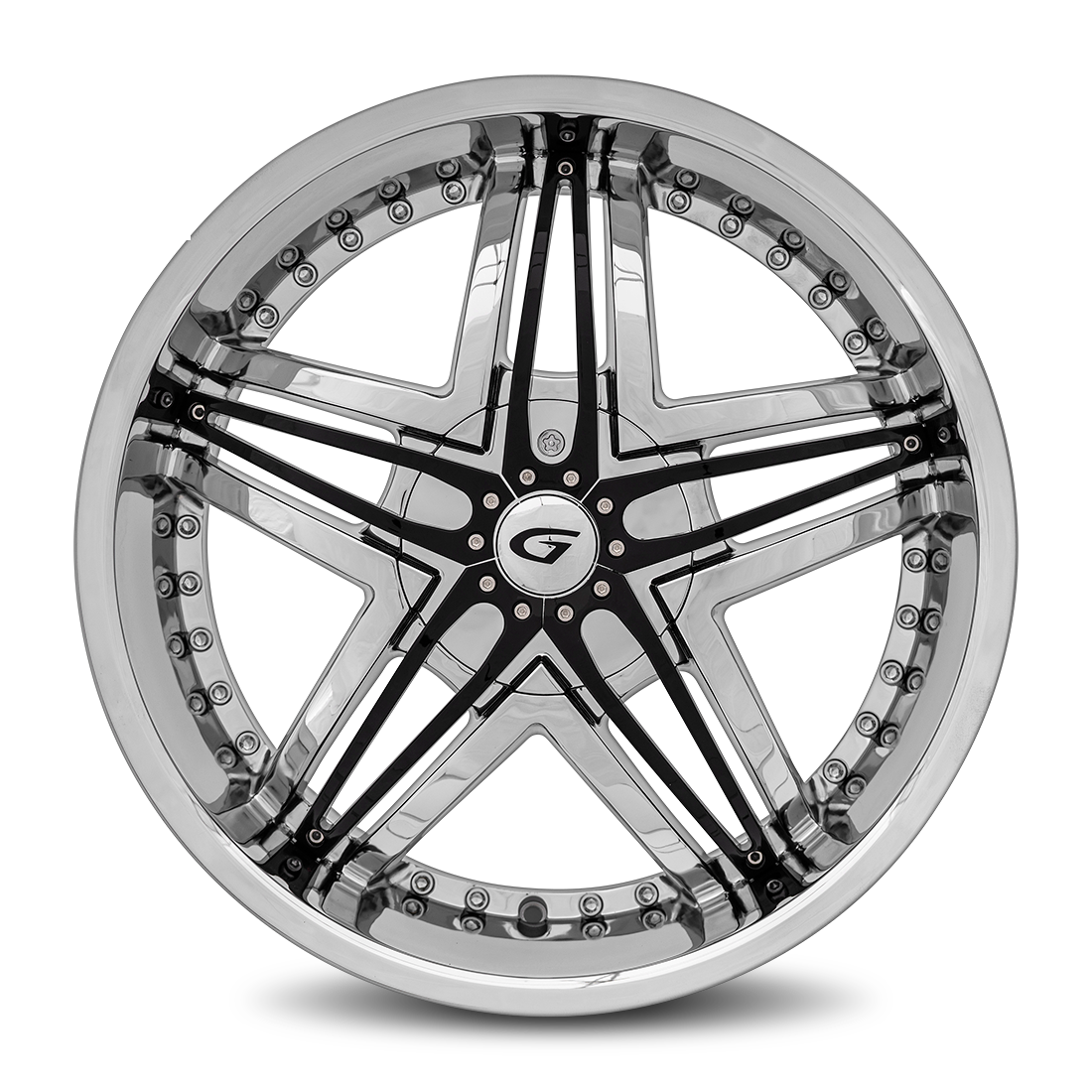 GIANNA Blitz 22x8.5 Blank 18mm Chrome G1-228BLNK1873