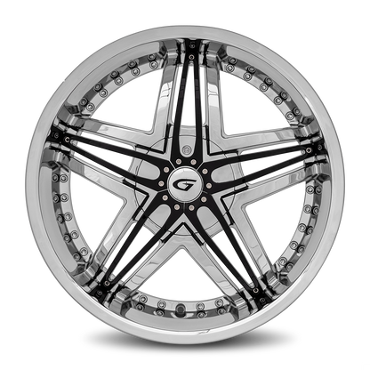 GIANNA Blitz 22x8.5 Blank 18mm Chrome G1-228BLNK1873