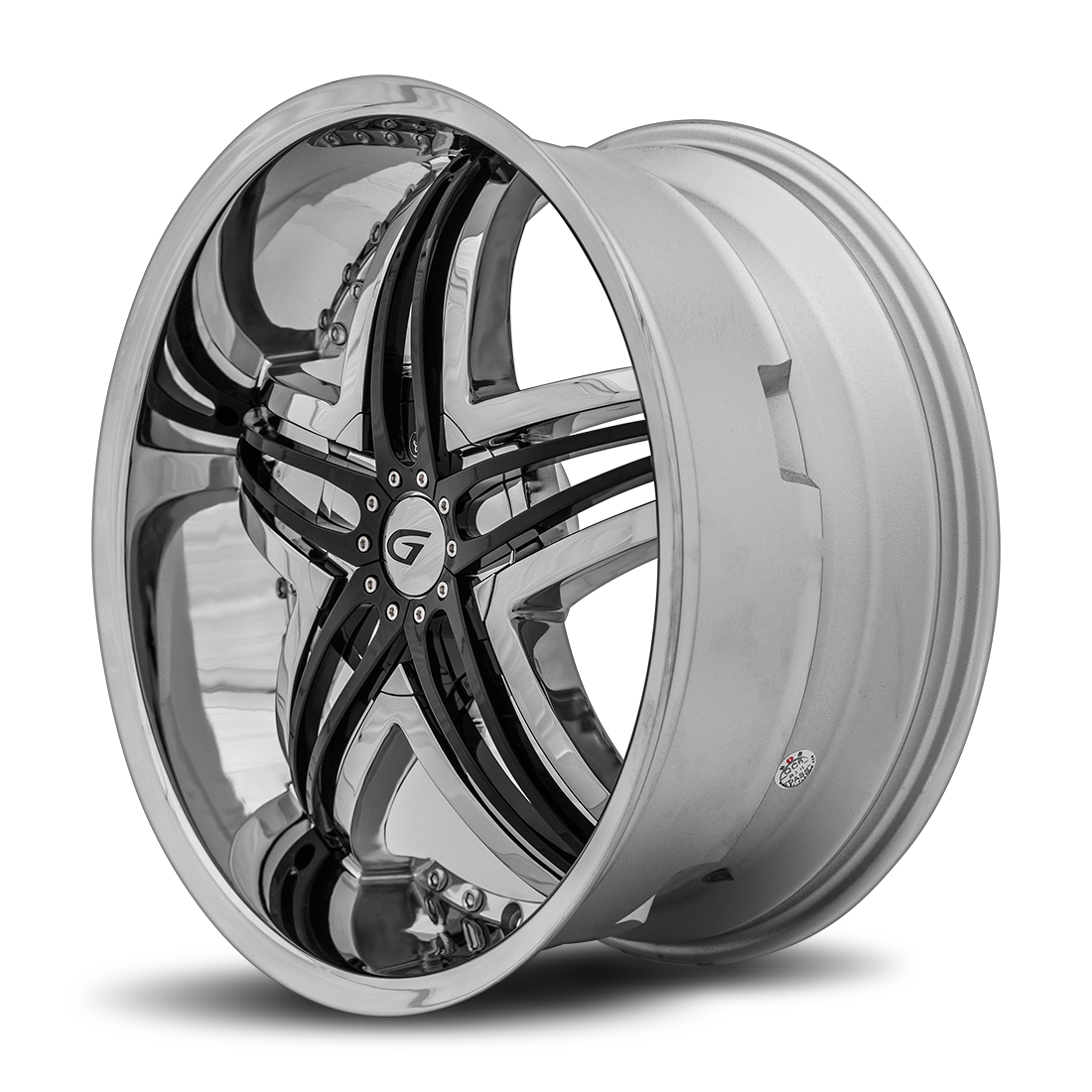 GIANNA Blitz 20x9.5 Blank 20mm Chrome G1-209BLNK2073
