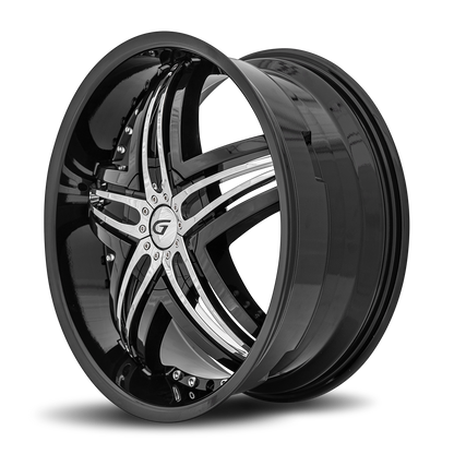 GIANNA Blitz 22x9.5 Blank 13mm Gloss Black G1-229BLNK1373B
