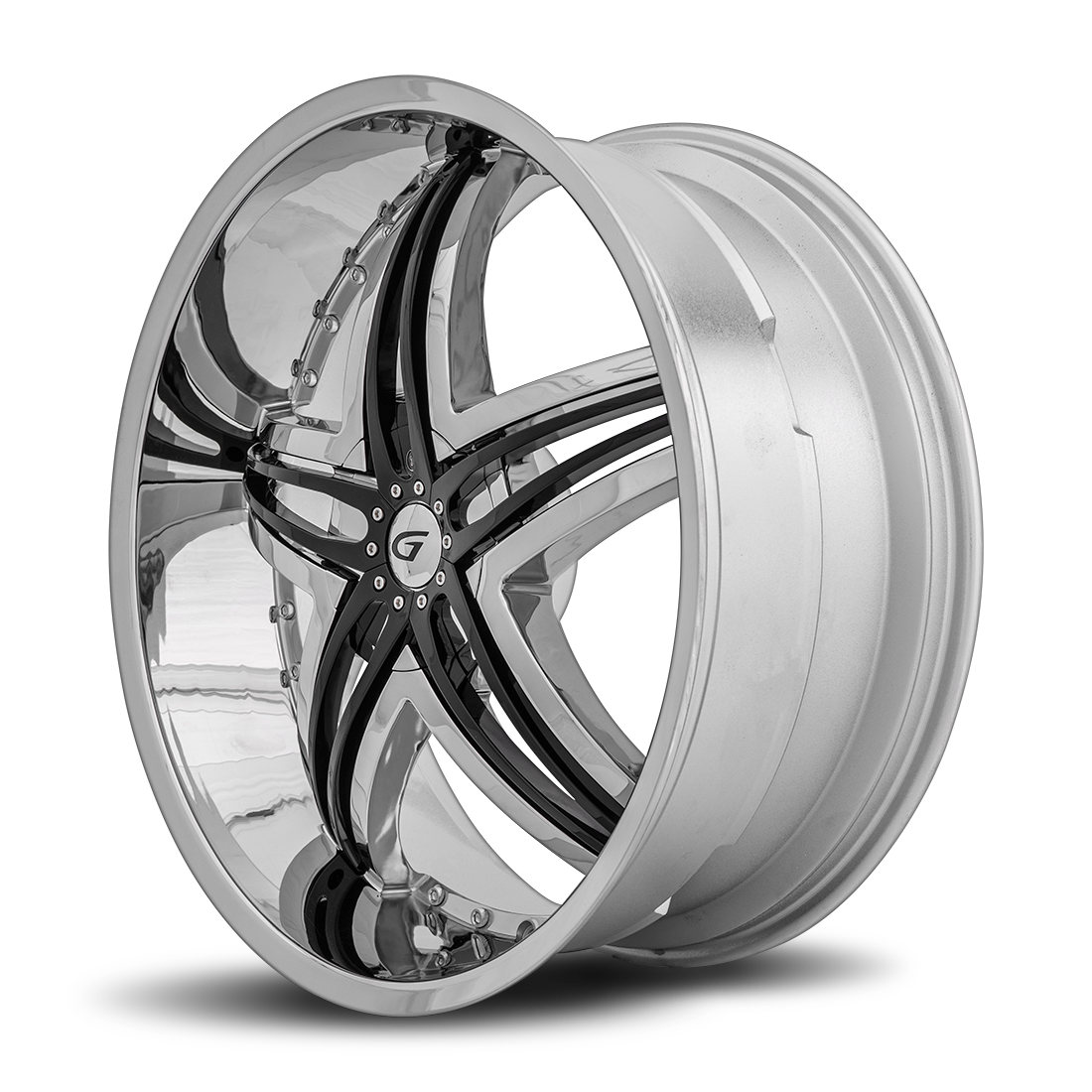 GIANNA Blitz 24x10 Blank 35mm Chrome G1-241BLNK3578L