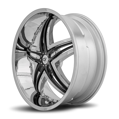 GIANNA Blitz 24x10 Blank 35mm Chrome G1-241BLNK3578L