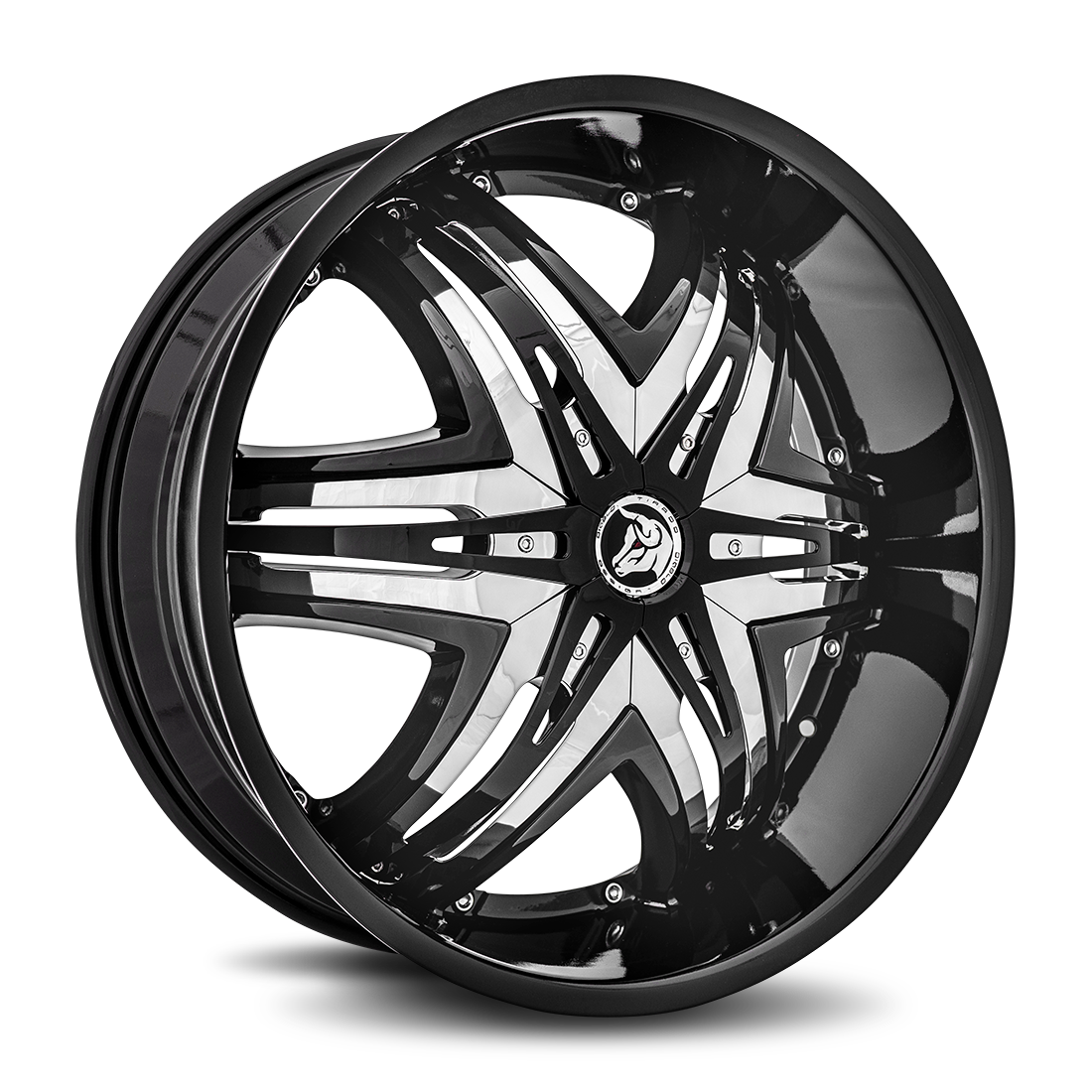 DIABLO Elite 22x9.5 Blank 13mm Gloss Black DE-229BLNK1373B