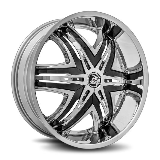 DIABLO Elite 22x9.5 Blank 13mm Chrome DE-229BLNK1373