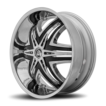 DIABLO Elite 22x9.5 Blank 40mm Chrome DE-229BLNK4078L