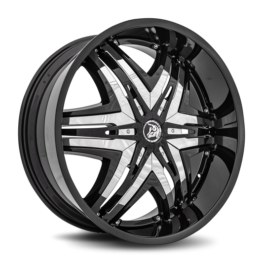 DIABLO Elite 24x10 6x135/139.7 35mm Gloss Black DE-2416D593587B