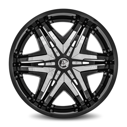 DIABLO Elite 24x10 6x135/139.7 35mm Gloss Black DE-2416D593587B