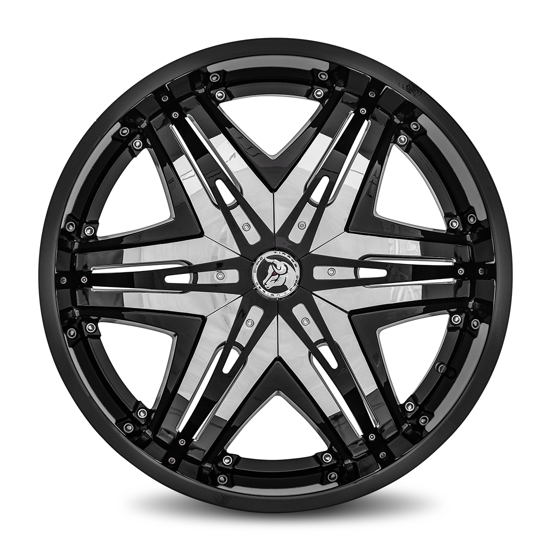DIABLO Elite 24x10 Blank 12mm Gloss Black DE-241BLNK1278XLB